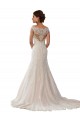 Avorio & Champagne Stile sirena Pizzo Boho Abiti da sposa Convenienti