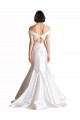 Bianco Stile sirena Raso Spiaggia Abiti da sposa Convenienti