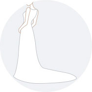 Cattedrale di treno Abiti da sposa Convenienti